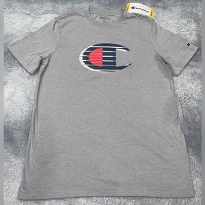 NWT Men’s Champion Gray T-shirt size Medium